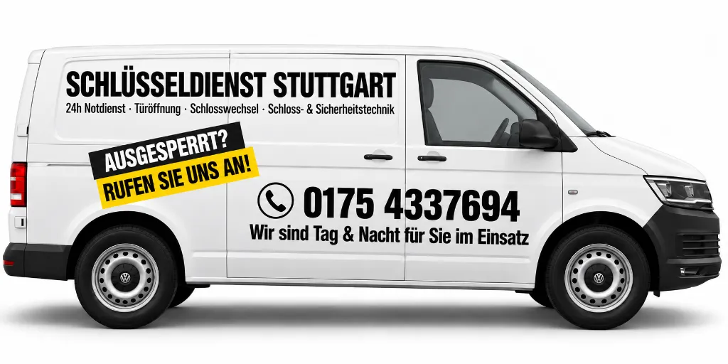 Schlüsseldienst Stuttgart Ost Notdienst-Einsatzfahrzeug